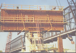 Hammerhead Pier Cap Formwork