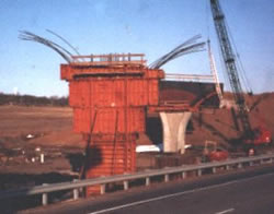 Custom Flared Pier Cap Form