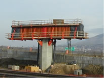 Custom Hammerhead Pier Cap Form