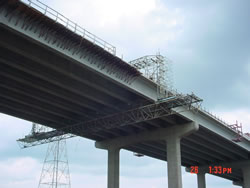 Model 10-105 Bridge Deck Stripping Buggy