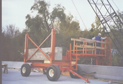 Model 16-9 A.T.X. Bridge Deck Overhang Stripping Buggy