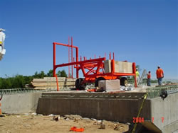 Model 16-12 A.T.X. Bridge Deck Overhang Stripping Buggy