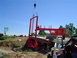 Model 16-12 A.T.X. Bridge Deck Overhang Stripping Buggy