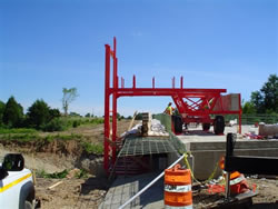 Model 16-12 A.T.X. Bridge Deck Overhang Stripping Buggy